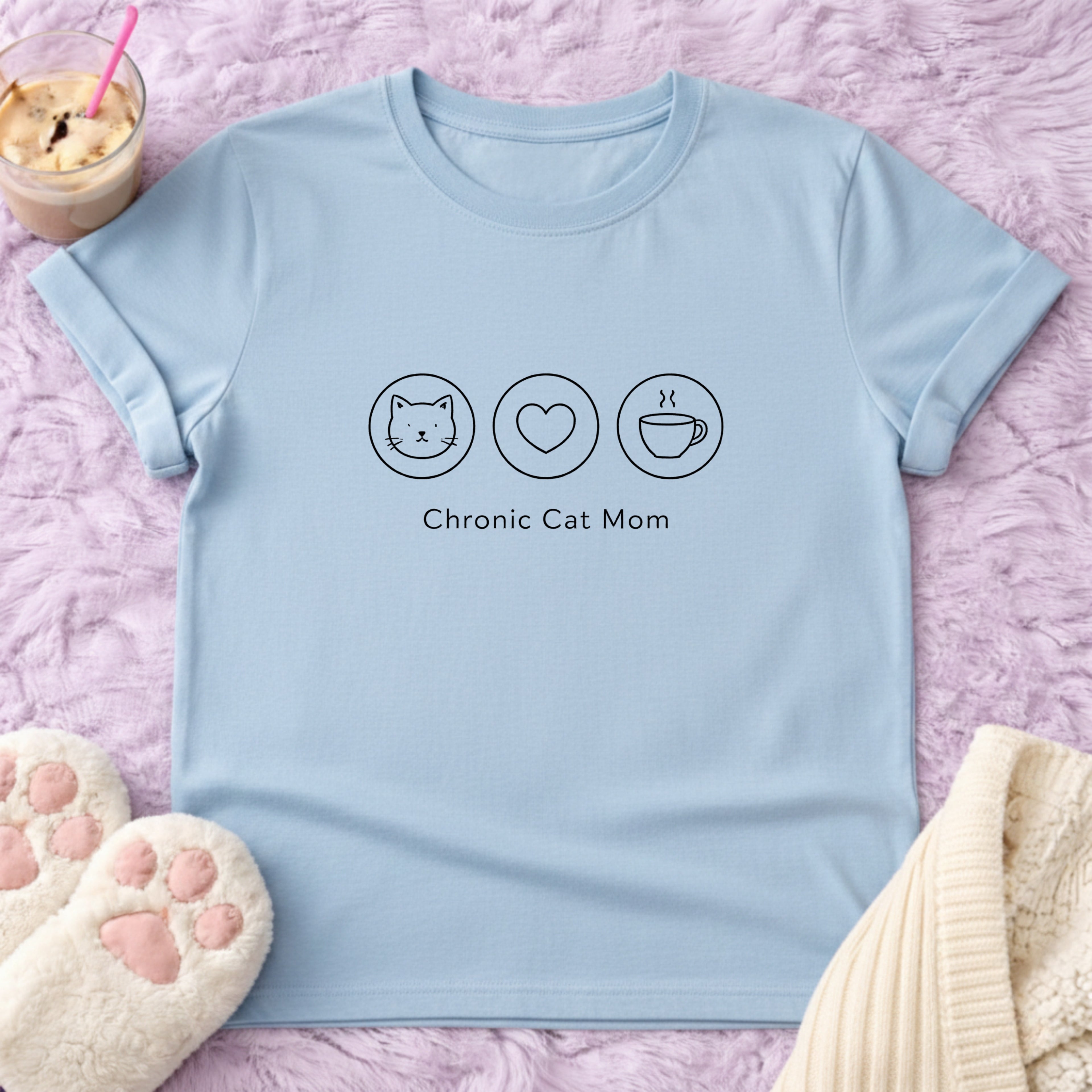 Cronic Cat Mom T-Shirt