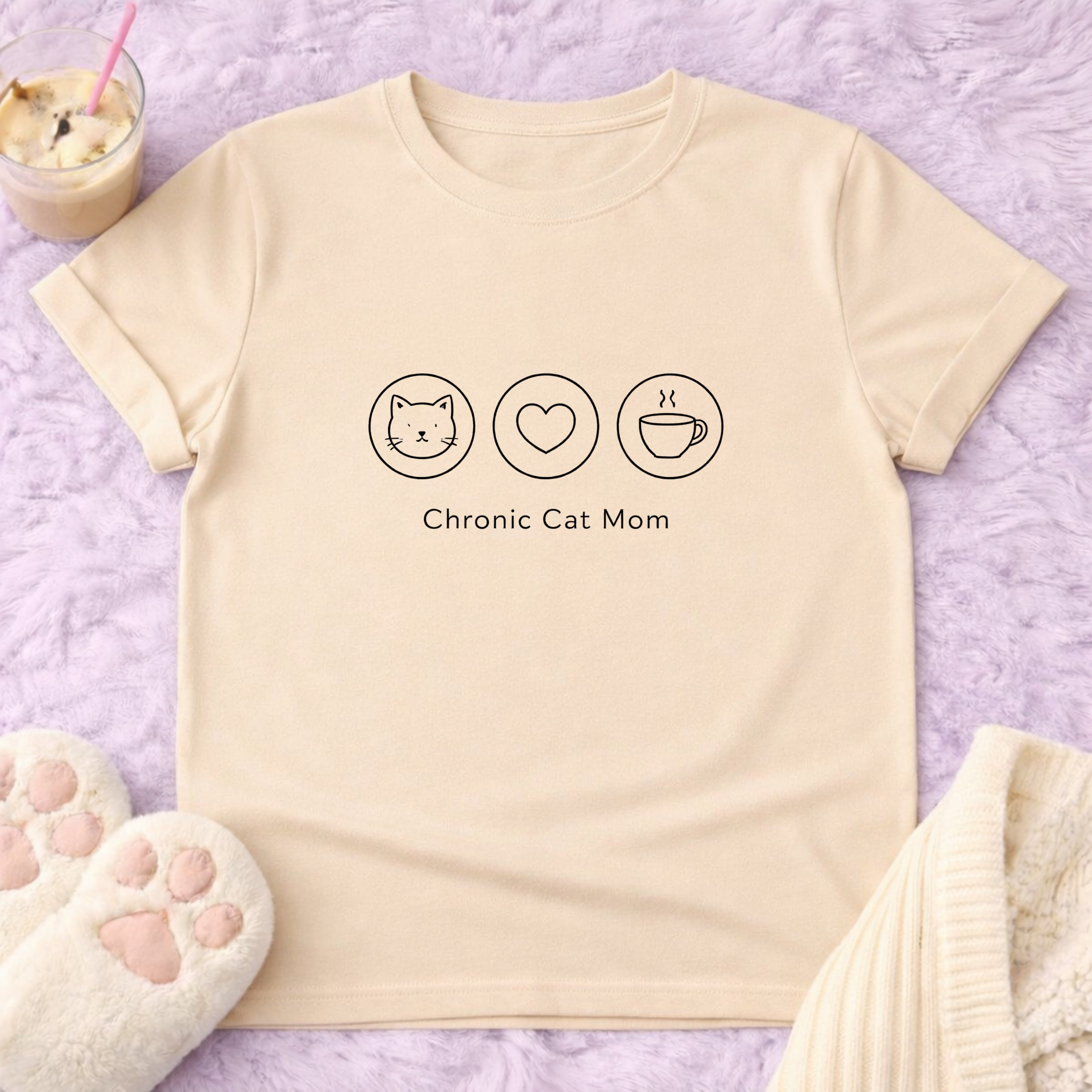 Cronic Cat Mom T-Shirt