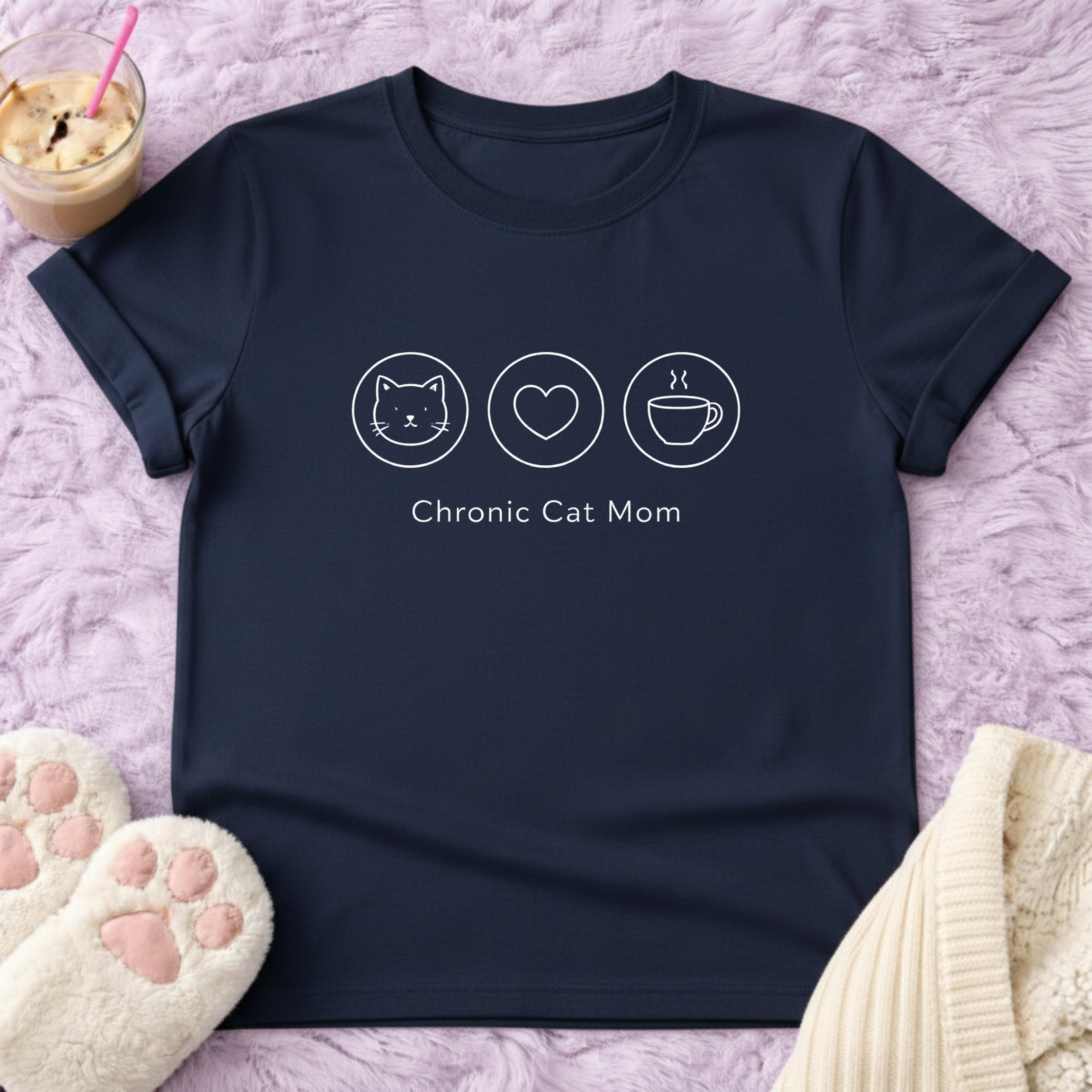 Cronic Cat Mom T-Shirt