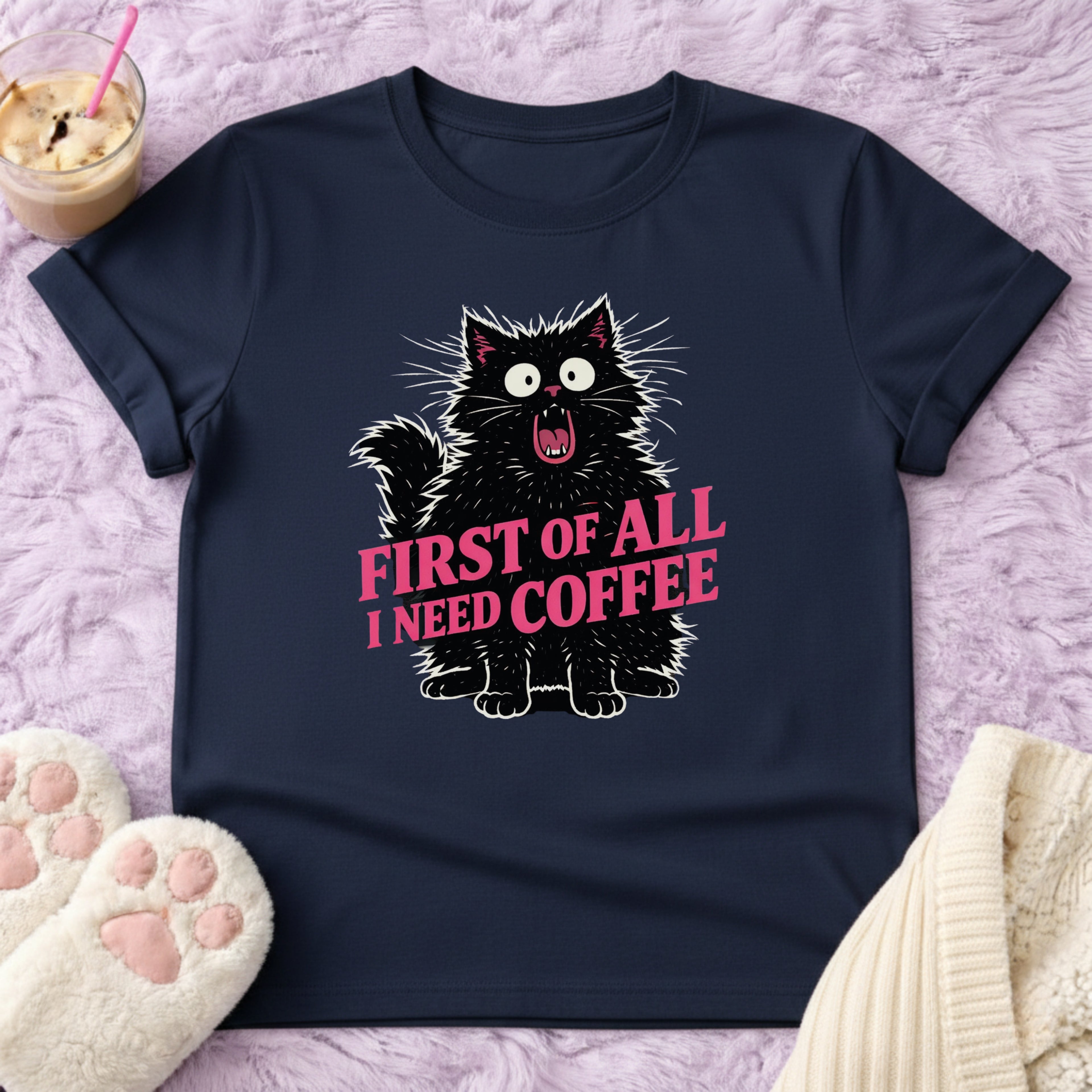 First of All I need Coffee T-Shirt