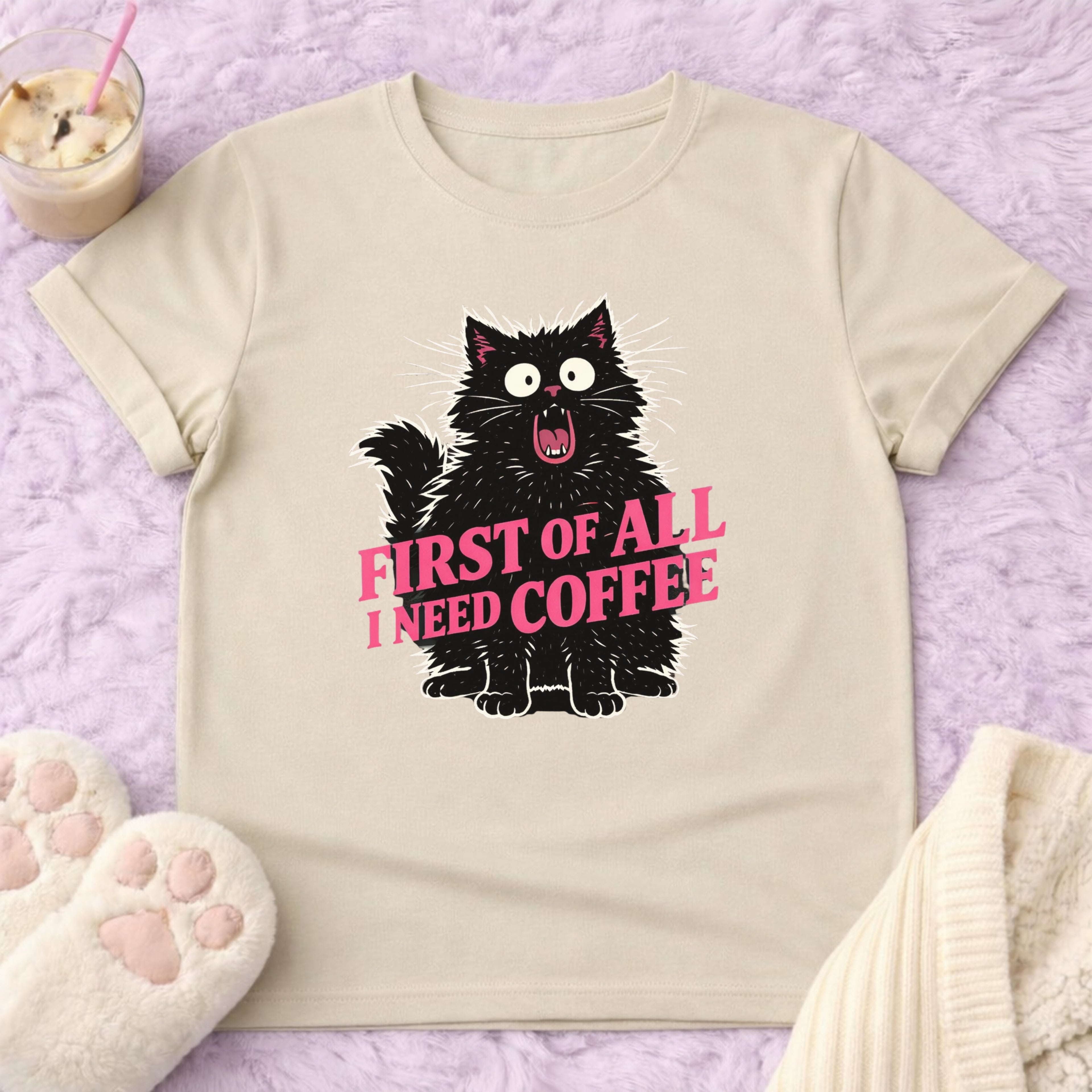 First of All I need Coffee T-Shirt