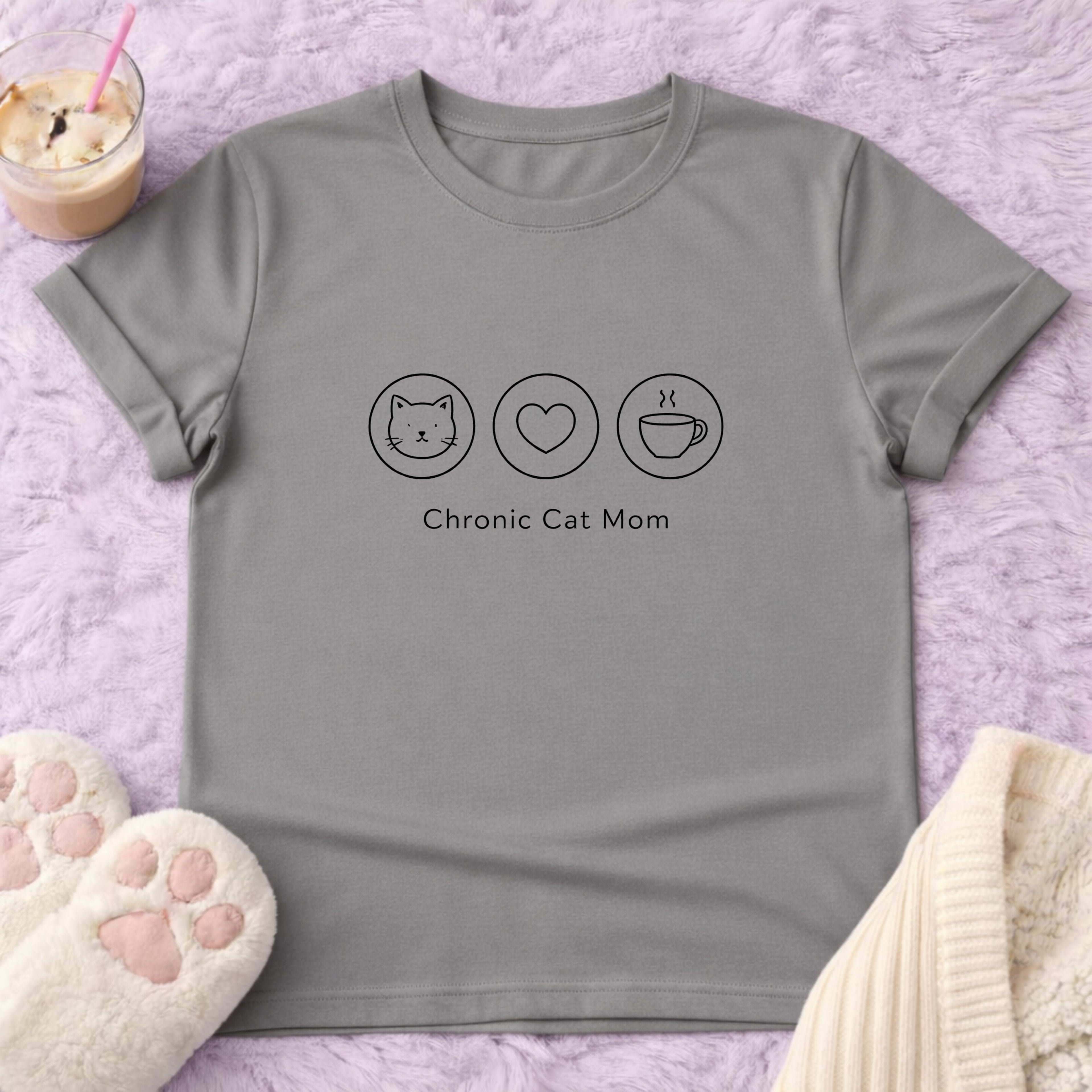 Cronic Cat Mom T-Shirt