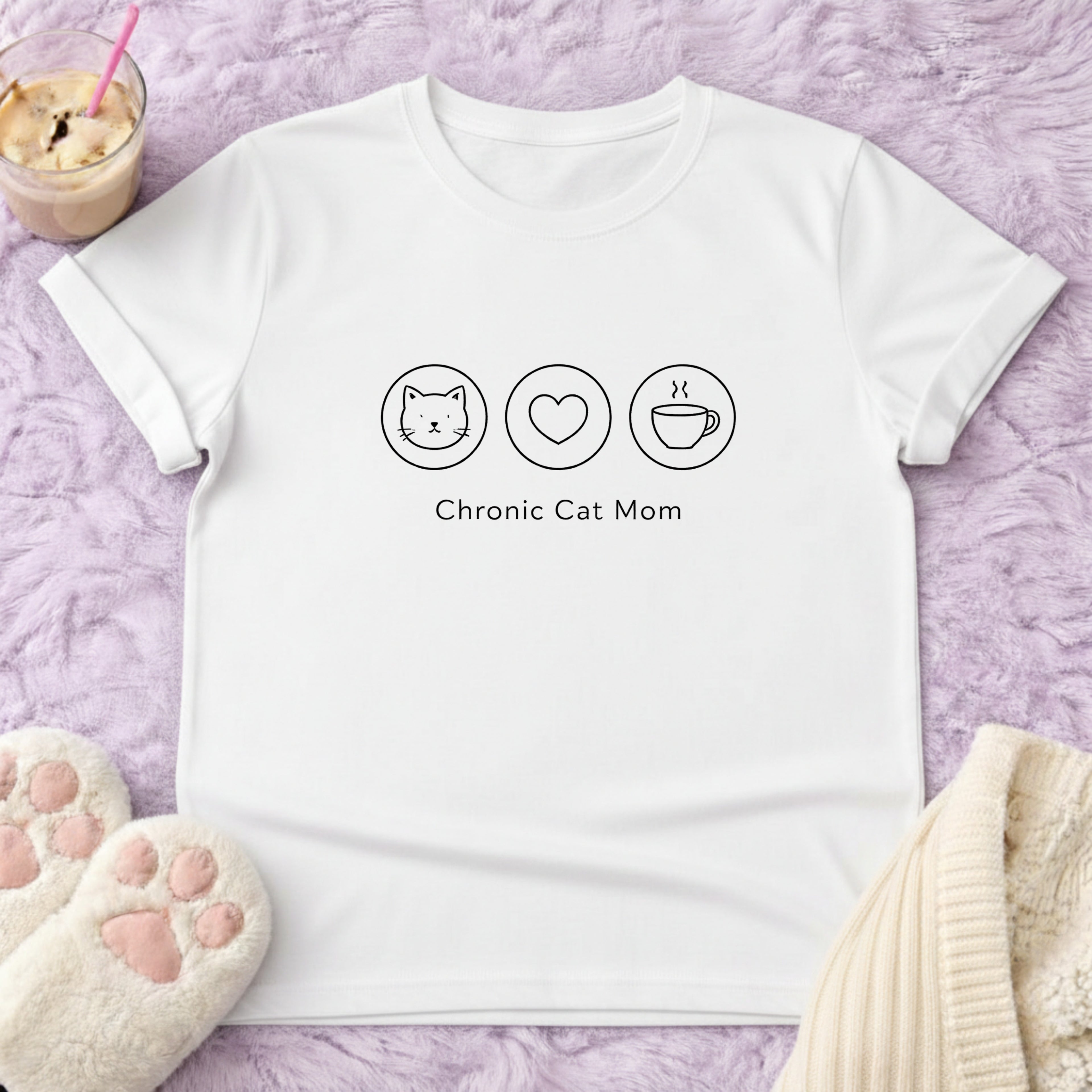 Cronic Cat Mom T-Shirt