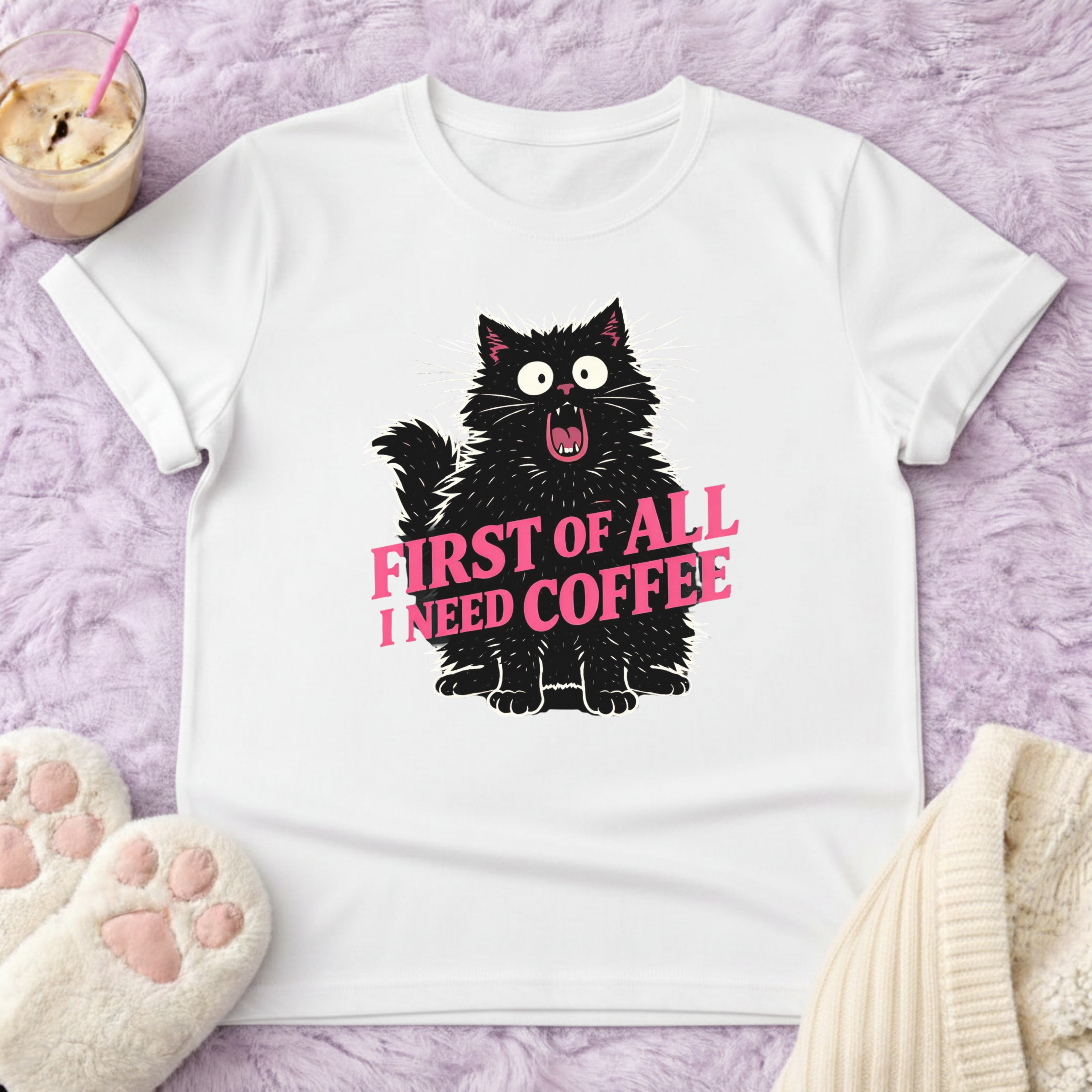 First of All I need Coffee T-Shirt